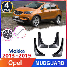 Car Tire Fender Mud Flap for Opel Vauxhall Mokka X 2013~2019 2014 2015 2016 2017 2018 Buick Encore Mudflaps Mudguards Auto-Goods 2024 - compre barato