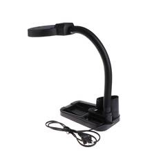 5X 10X Magnifier Magnifying Glass Desk Lamp Repair Tools With 40 LED Lighting  2024 - buy cheap
