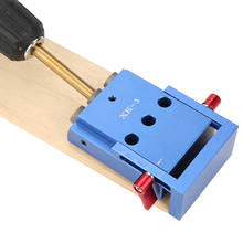 Bolso buraco kit de perfuração carpintaria oblíqua guia broca conjunto posicionador localizador ferramenta carpintaria braçadeira perfurador 2024 - compre barato