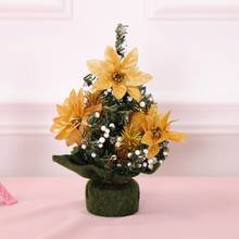 Mini Christmas Tree Desktop Decorative Christmas Tree Plastic Winter Ornament Pine Needle Christmas Tree Christmas Decorations 2024 - buy cheap