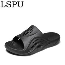 New Arrivals Summer Men Slippers Slip On Breathable Indoor Home Slippers Lightweight  Men's Flip Flops Sandals Plus Size 40-45 2024 - buy cheap