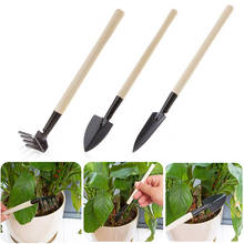 New Shovel Rake Home Digging Suits Three-piece Gardening Tool Set Balcony Home-grown Mini Durable Garden Combination Tools 2024 - buy cheap