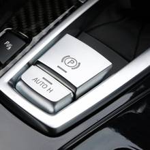 Car Styling Central Handbrake A P Buttons Decorative B9 Trim Accessories a6 For Audi A4 Interior Covers Stickers Auto panel R6L9 2024 - buy cheap