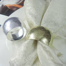 6 шт./лот, новые серебряные кольца для салфеток, декоративные кольца для салфеток, держатель для салфеток для свадеб, вечерние украшения 2024 - купить недорого