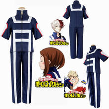Fantasia de cosplay de my hero academia, macacão de uniforme de esportes midoriya izuku de boku no hero academia 2024 - compre barato