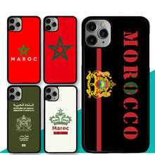 Чехол с флагом Марокко для iPhone 7 8 Plus XR X XS MAX 11 12 Pro Max mini 5S 6S SE 2020 2024 - купить недорого