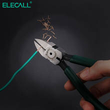 ELECALL Plastic Nippers Diagonal pliers cutting nipper wire plier Electrition for cable cutter 5" 6" 2024 - buy cheap