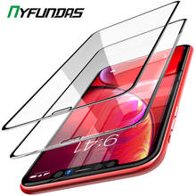 Защитное закаленное стекло 3D для Apple iPhone XR X XS 11 Pro Max 12 Mini 8 Plus 7 6 2024 - купить недорого