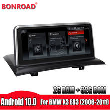 Bonroad Android10.0  Car Multimedia Player For BMW X3 E83 2004-2009 GPS Navigation  Autoradio GPS Bluetooth Wifi 2024 - buy cheap