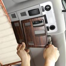 2pcs Pine Wood Grain ABS Plastic Stickers Car Roof Reading Lamp Frame Trim for BMW Old X1 E84 2011-2015 Models Accessories 2024 - buy cheap