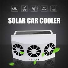 Car Fan Solar Window Sun Powered Car Auto Air Vent Cool Cooling System Radiator Fan Cooling Fan Energy Saving Car-styling cooler 2024 - buy cheap