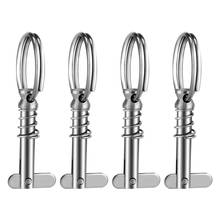 4 Pack Quick Release Pin 1/4 Inch Diameter W/Drop Cam & Spring, Usable Length 1 Inch, Full 316 Stainless Steel, Bimini Top Pin, 2024 - buy cheap