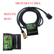 High Quality RS232 TO RS485 Diagnostic Cable with PCB Board for MB Star C3 Multiplexer Red Interface In Stock Fast Ship 2024 - buy cheap