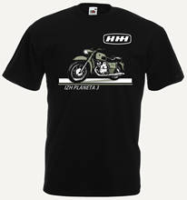 Motorcycle Motorbike Izh Planeta Classic Ussr Retro Cccp Mens Tshirt 2019 Fashion Unisex Tee 2024 - buy cheap