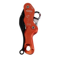 Escalada parar descender rappelling anti-pânico belay dispositivos para 10-12mm corda equipamento de resgate mão engrenagem de controle laranja 2024 - compre barato