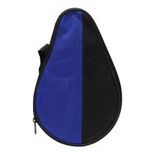 Portable Waterproof Table Tennis Racket Case Bag For Ping Pong Paddle Bat Cover 2024 - buy cheap