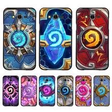 YNDFCNB Hearthstone card роскошный уникальный чехол для телефона Samsung A50 A70 A40 A6 A8 Plus A7 A20 A30 S7 S8 S9 S10 S20 Plus 2024 - купить недорого