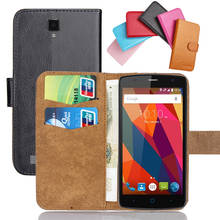 ZTE Blade L5 Plus Case 5" Flip Soft Leather Crazy Horse Phone Cover Blade L5Plus Stand Function Cases Credit Card Wallet 2024 - buy cheap