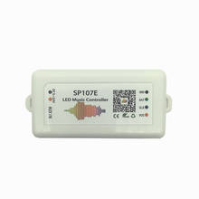 Controlador LED SP107E con WIFI, Bluetooth, Pixel IC SPI, música por aplicación de teléfono para WS2812 SK6812 SK9822 RGBW APA102, tira de DC5-24V, 10 Uds. 2024 - compra barato