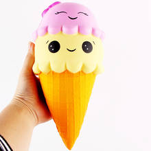 2020 Squeeze Exquisite Fun Ice Cream Scented Squishy Charm Slow Rising Simulation antistress funny gadgets interesting toys 2024 - buy cheap