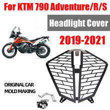 For KTM 790 ADV 790ADV 790 Adventure R S 2019-2021 Headlight Cover Motorcycle Head Lamp Guard Protector Grill Grille Protection 2024 - buy cheap