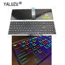 Teclado gamer rgb colorido com retroiluminação, para msi gs75, 9sg, 8sg, 8sf, 9sd, 8se, embutido 2024 - compre barato