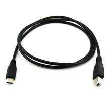 1MUSB-C USB 3,1 type C штекер USB 2,0 B Тип Мужской кабель для передачи данных Шнур для телефона принтер Прочный Мужской кабель для передачи данных 2024 - купить недорого