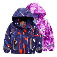 Windproof Waterproof Outwear Girls Jackets Winter Baby Girl Double-deck Polar Fleece Coats New 2020 Children Kids Hooded 2024 - buy cheap
