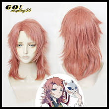 Sabito Cosplay Wig Light Orange Halloween Anime Synthetic Hair 2024 - buy cheap