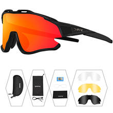 Gafas polarizadas para bicicleta de carretera para hombre y mujer, lentes de sol para deportes al aire libre, correr, conducir, MTB, 4 lentes, 2021 2024 - compra barato