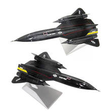 22.5cm 1/144 SR-71A lockheed blackbird vigilância lutador diecast metal avião modelo adulto crianças brinquedo f mostrar 2024 - compre barato