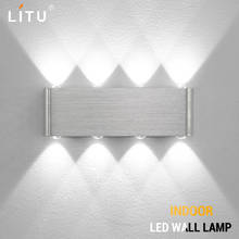 Led indoor wall lamps 6W 8W modern wall sconce stair wall light fixture living room bedroom bedside wall lamp for home wall deco 2024 - buy cheap