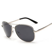 Солнцезащитные очки-авиаторы поляризационные UV400 для мужчин и женщин, винтажные брендовые дизайнерские солнечные очки для вождения, 2021 2024 - купить недорого