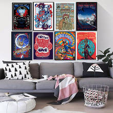 Carteles de The Grateful Dead, pósteres de música Rock, pinturas en lienzo impresas, cuadro de arte nórdico para pared, decoración del hogar 2024 - compra barato