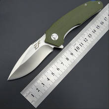 Cuchillo plegable con mango EF80 G10, 2 colores, caza táctica con cuchillo EDC para acampar al aire libre, multiherramientas de supervivencia de bolsillo 2024 - compra barato