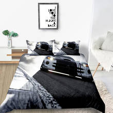 Conjunto de cama de casal duplo/queen para homens, sapato esportivo, moderno, 3d, capa de edredom, king, queen 2024 - compre barato