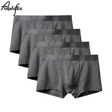 4Pcs/lot Male Cotton Boxer Men Breathable Panties Men Underwear Soft Multicolor Boxer Homme Boxer Shorts Men Boxers Underpants 2024 - buy cheap