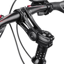 Ângulo ajustável de 31.8mm para guidão de bicicleta, adaptador de haste da garfo dianteiro de liga de alumínio, acessórios para haste de mountain bike 2024 - compre barato