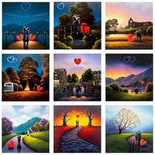 5D DIY Diamond Painting Cross Stitch Love People Embroidery Mosaic Handmade Full Square Round Drill Wall Decor Craft Gift 2024 - buy cheap