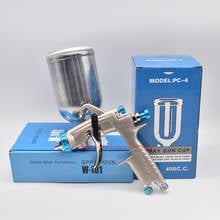 Spray Gun Japan W101 134G HVLP Hand Manual Paint Gun 1.0/1.3/1.5/1.8mm W-101 Paint Spray Gun Airbrush Sprayer Set for Cars 2024 - buy cheap