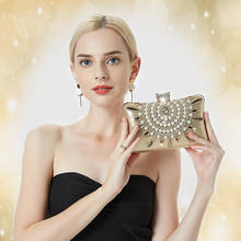 Luxury Designer Diamond Flowers Evening Bag Red Black Velour Clutch Purse Wedding Bride Party Hand Bag Chain Shoulder Bag WY192 2024 - buy cheap