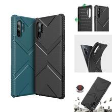 Shockproof Case On For Samsung Galaxy Note 10 Plus Note 10+ Case Anti-konck Armor Cover Phone Rubber Soft Silicon Case for Samsung galaxy S10 Plus S10E Cases 2024 - buy cheap