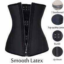 Women Waist Trainer Belt Body Shaper Breathable Tummy Control Belt Underbust Corset With Zipper Slimming Girdle Shapwear 2024 - buy cheap