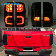 LED Car  Tail Lights For Toyota Hilux Vigo KUN26 SR SR5 2004 2005 2006 2007 - 2013 2014 Rear LampTurn Signal Reverse Brake Light 2024 - buy cheap