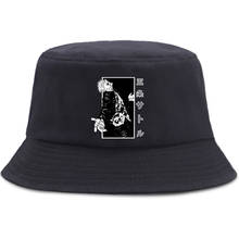 Hat Jujutsu Kaisen Gojo Satoru Print Bucket Hats For Men Foldable Fashion Women'S Panama Cap Hip Hop Unisex Men'S Fishman Hat 2024 - buy cheap