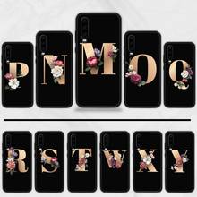 Capa para celular luxuosa em tpu com 26 letras do nome em inglês, para huawei honor view 7a5.45polegadas 7c5.7polegadas 8x 8a 8c 9 9x10 20 10i 20i lite pro 2024 - compre barato