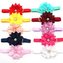 50PCS Flower Bowtie Spring Pet Supplies Pet Dog Puppy Cat Bow Tie Neckties Samll Pet Dogs Bowties from small Dogs Cat 2024 - buy cheap