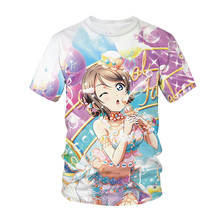Camisetas con estampado 3D para hombre y mujer, ropa de moda de Anime japonés, Harajuku, de manga corta, novedad de verano 2024 - compra barato