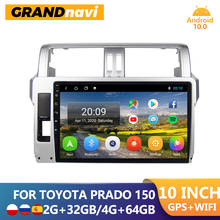 GRANDnavi Android For Toyota PRADO 2014-2018 Car Radio 2din Car Multimedia Video Player GPS Navigation 2din DVD 4G CarPlay 2024 - buy cheap