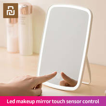 Xiaomi YouPin Makeup Mirror with Touch Control Brightness Adjustable Portable LED Lights Desktop Lamp 1200mAh 2024 - buy cheap